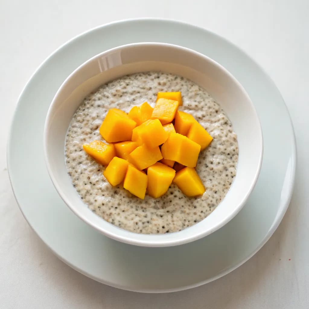 Chia Seed Pudding with Mango