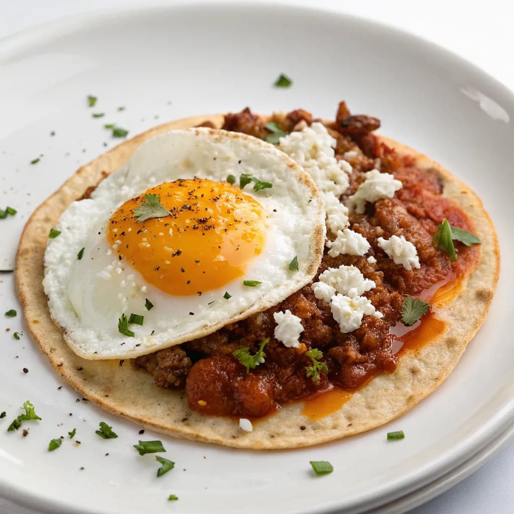 Huevos Rancheros with Chorizo