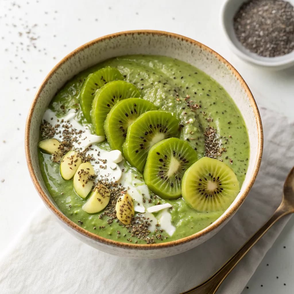 Matcha Coconut Chia Pudding