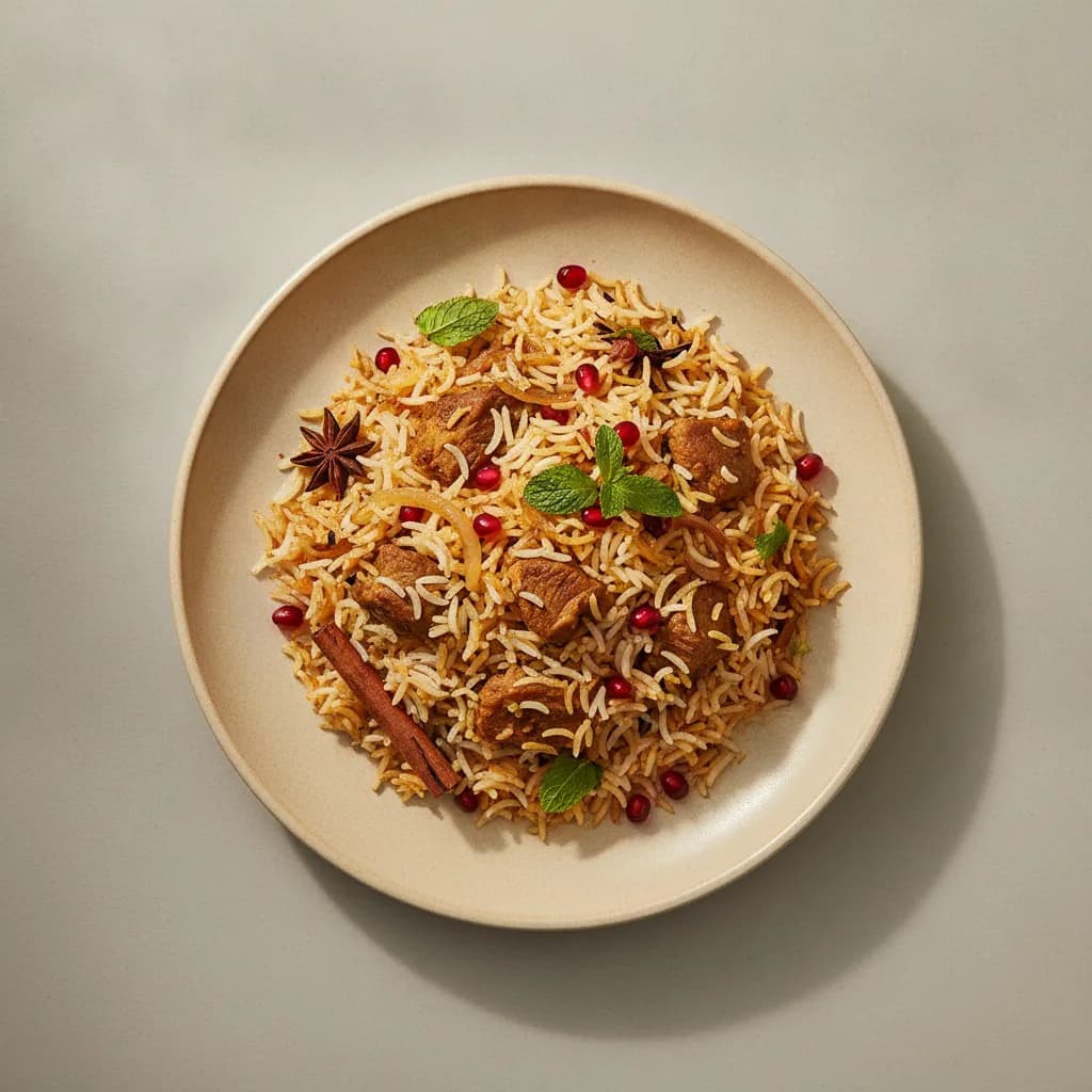 Aromatic Lamb Biryani