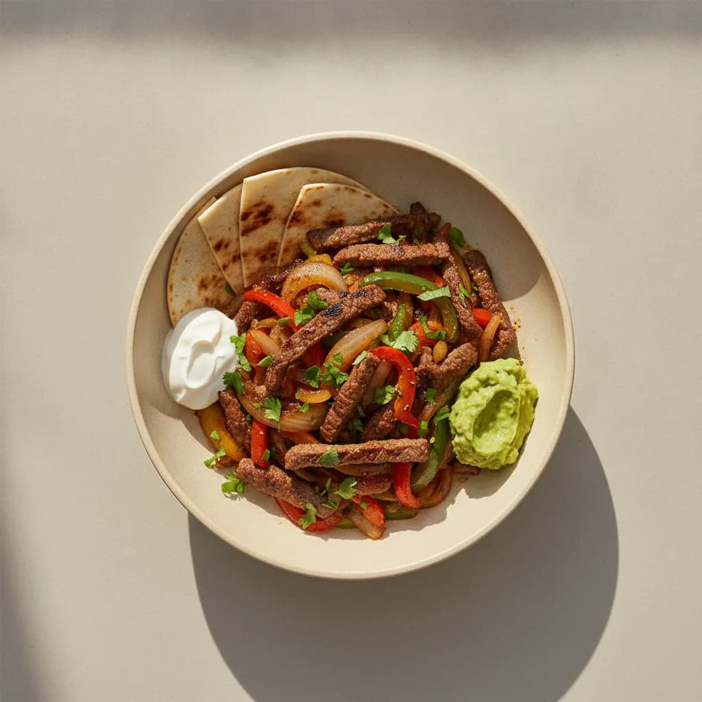 High-Protein Beef Fajita Bowl