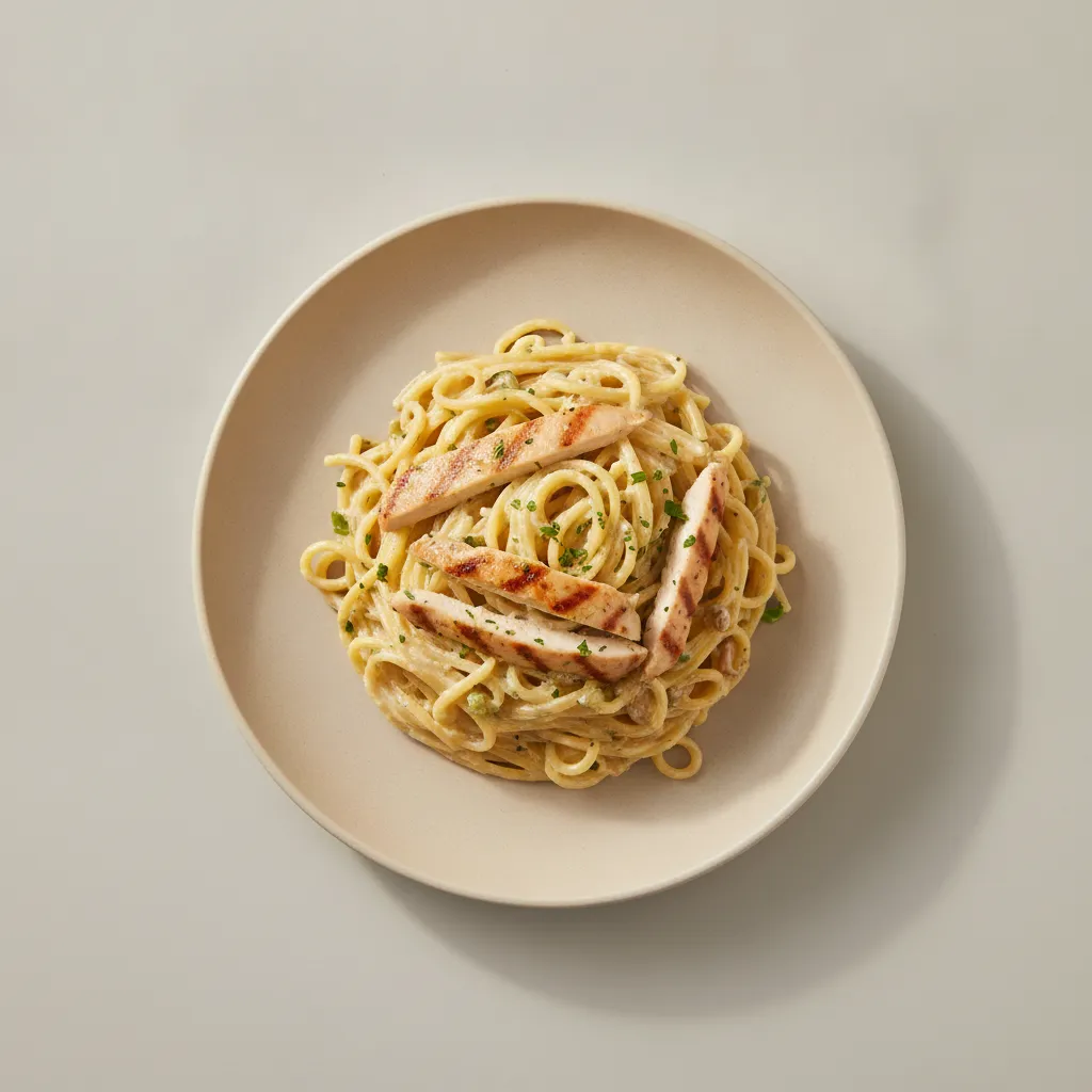 Classic Chicken Alfredo Pasta