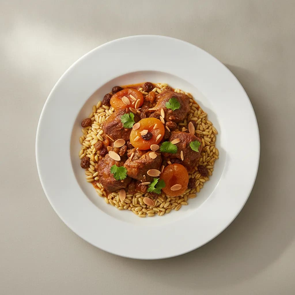 Moroccan Lamb Tagine with Khorasan Grain
