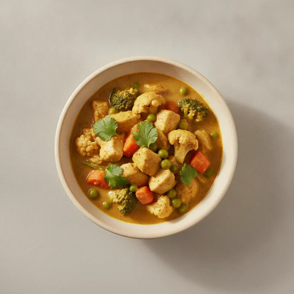 Creamy Chicken and Vegetable Curry