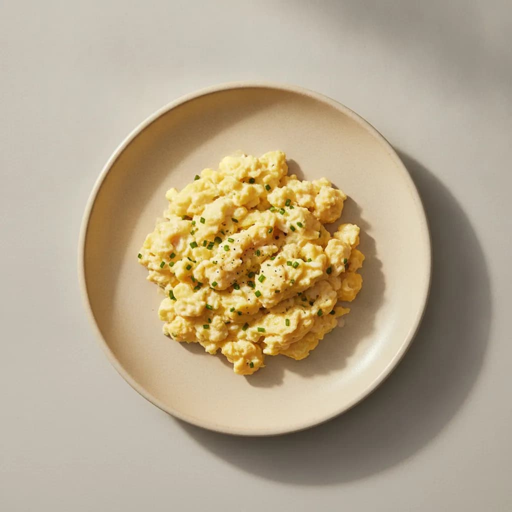 Quick High-Protein Scrambled Egg Breakfast